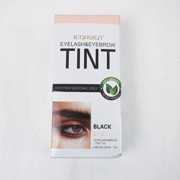 ICONSIGN Eyelash & Eyebrow Dye Tint, Black - Picture 7 of 8